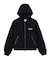 BACK LACE UP ZIP UP SWEAT HOODIE