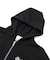 BACK LACE UP ZIP UP SWEAT HOODIE