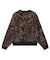 LEOPARD SHAGGY KNIT CARDIGAN