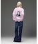 HEART POCKET FLARE DENIM PANTS