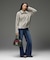 HEART POCKET FLARE DENIM PANTS