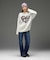 HEART POCKET FLARE DENIM PANTS