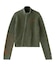 SLEEVE LOGO FADED ZIP UP KNIT TOP