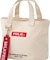 BAR AND UNDER LOGO LUNCH TOTE