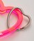 NEO NEON HEART CARABINER