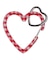 NEO HEART CARABINER GINGHAM