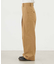 WIDE-LEG TWILL PANTS