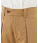 WIDE-LEG TWILL PANTS