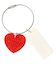 HEART AND PLATE KEYCHAIN