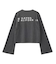 STENCIL LOGO PANELED L/S TOP