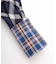 PLAID PATCHWORK SHIRT