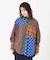PLAID PATCHWORK SHIRT