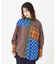 PLAID PATCHWORK SHIRT