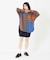 PLAID PATCHWORK SHIRT