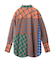 PLAID PATCHWORK SHIRT