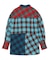 PLAID PATCHWORK SHIRT