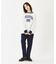 TUCK DENIM PANTS