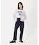 TUCK DENIM PANTS