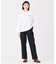 TUCK DENIM PANTS
