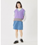 DENIM COCOON SKIRT