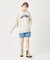 DENIM COCOON SKIRT
