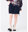 DENIM COCOON SKIRT
