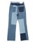PATCHWORK DENIM PANTS