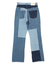 PATCHWORK DENIM PANTS