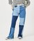 PATCHWORK DENIM PANTS