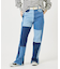 PATCHWORK DENIM PANTS