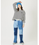 PATCHWORK DENIM PANTS
