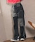 PATCHWORK DENIM PANTS