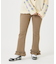 RUFFLE HEM FLARE PANTS