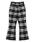 PLAID FLARE PANTS