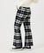 PLAID FLARE PANTS