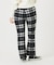 PLAID FLARE PANTS