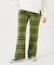 PLAID FLARE PANTS