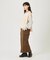 SWEAT CARGO SKIRT