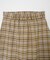 PLAID PLEATED HEM SKIRT