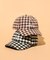 BRUSHED CHECKERED LOGO CAP