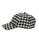 BRUSHED CHECKERED LOGO CAP