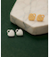 HEART PADLOCK STUD EARRINGS
