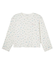 FLORAL PATTERN WAFFLE CARDIGAN