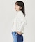 FLORAL PATTERN WAFFLE CARDIGAN