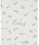 FLORAL PATTERN WAFFLE CARDIGAN