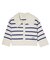 STRIPED KNIT CARDIGAN