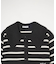 STRIPED KNIT CARDIGAN