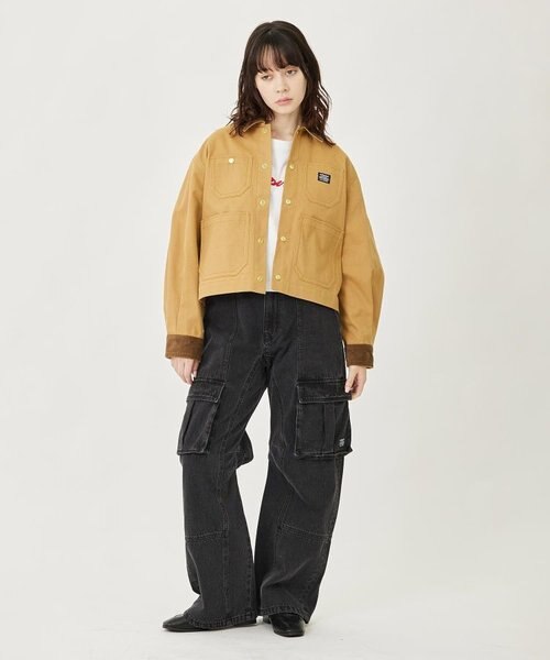 CROPPED WORK JACKET｜ミルクフェドの通販｜&mall（アンドモール）三井
