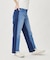 BICOLOR DENIM PANTS