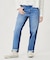 BICOLOR DENIM PANTS